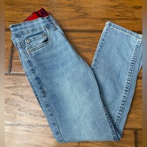Levi's Light Blue Straight Jeans Size 8